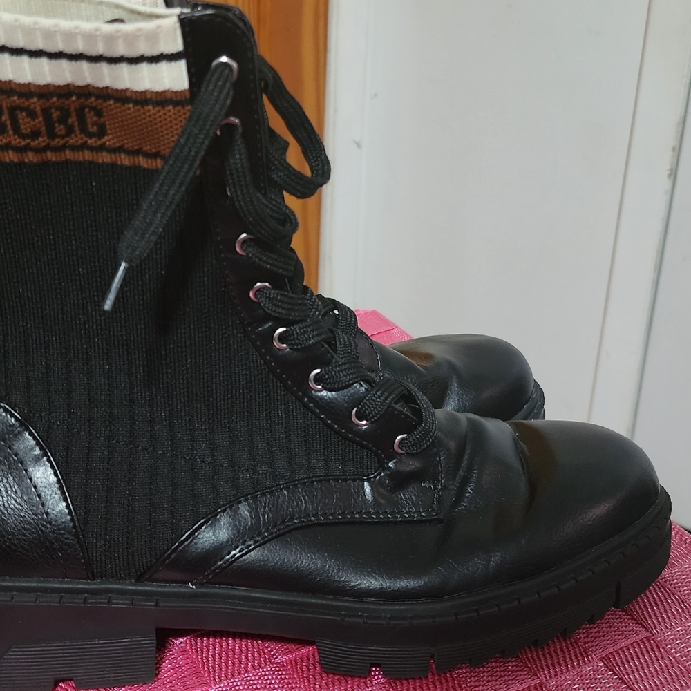BCBG combat boots size 11 - Picture 2 of 9